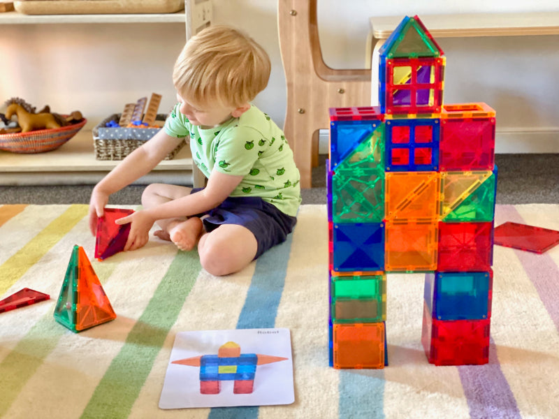 Enhance Your Child's Understanding of Balance with Magnetic Tiles