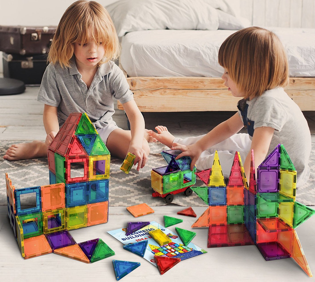 Enhancing Children's STEM Learning with Magnetic Tile Sets