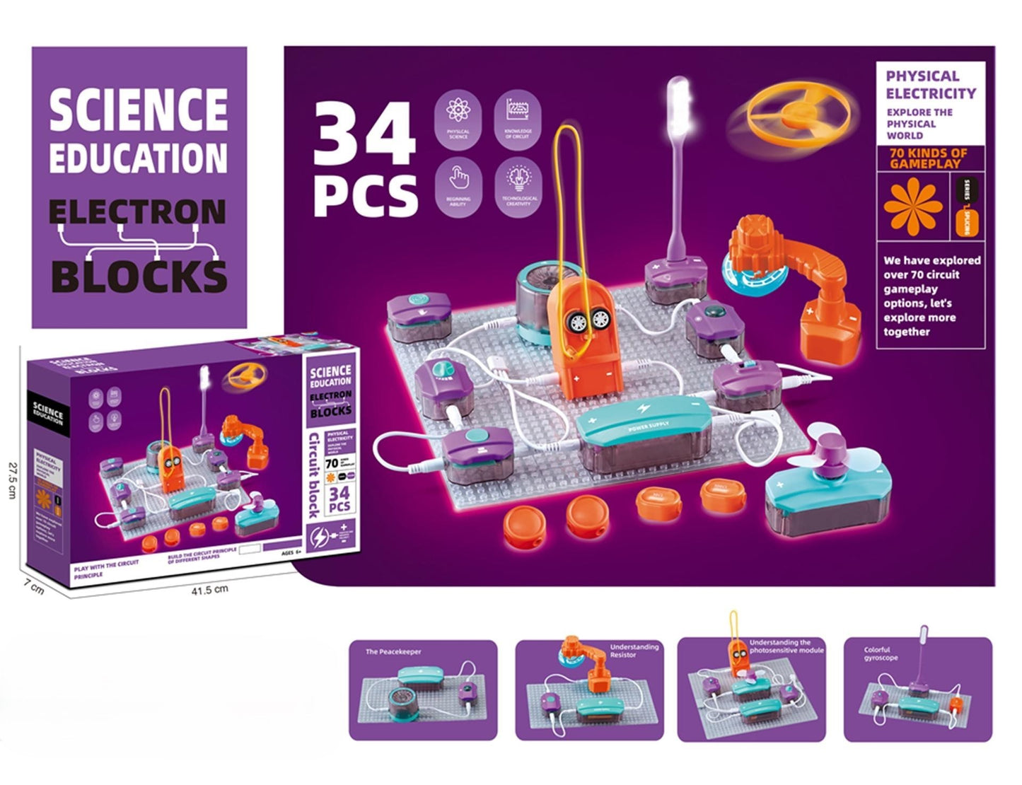 Circuit Blocks Science Education Kit