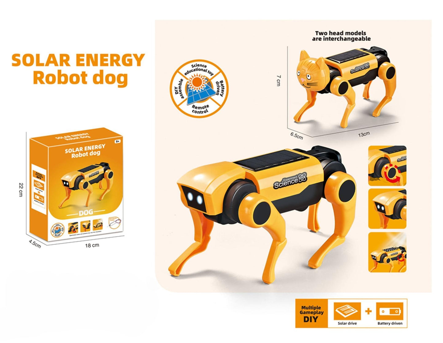 Solar Robot Dog