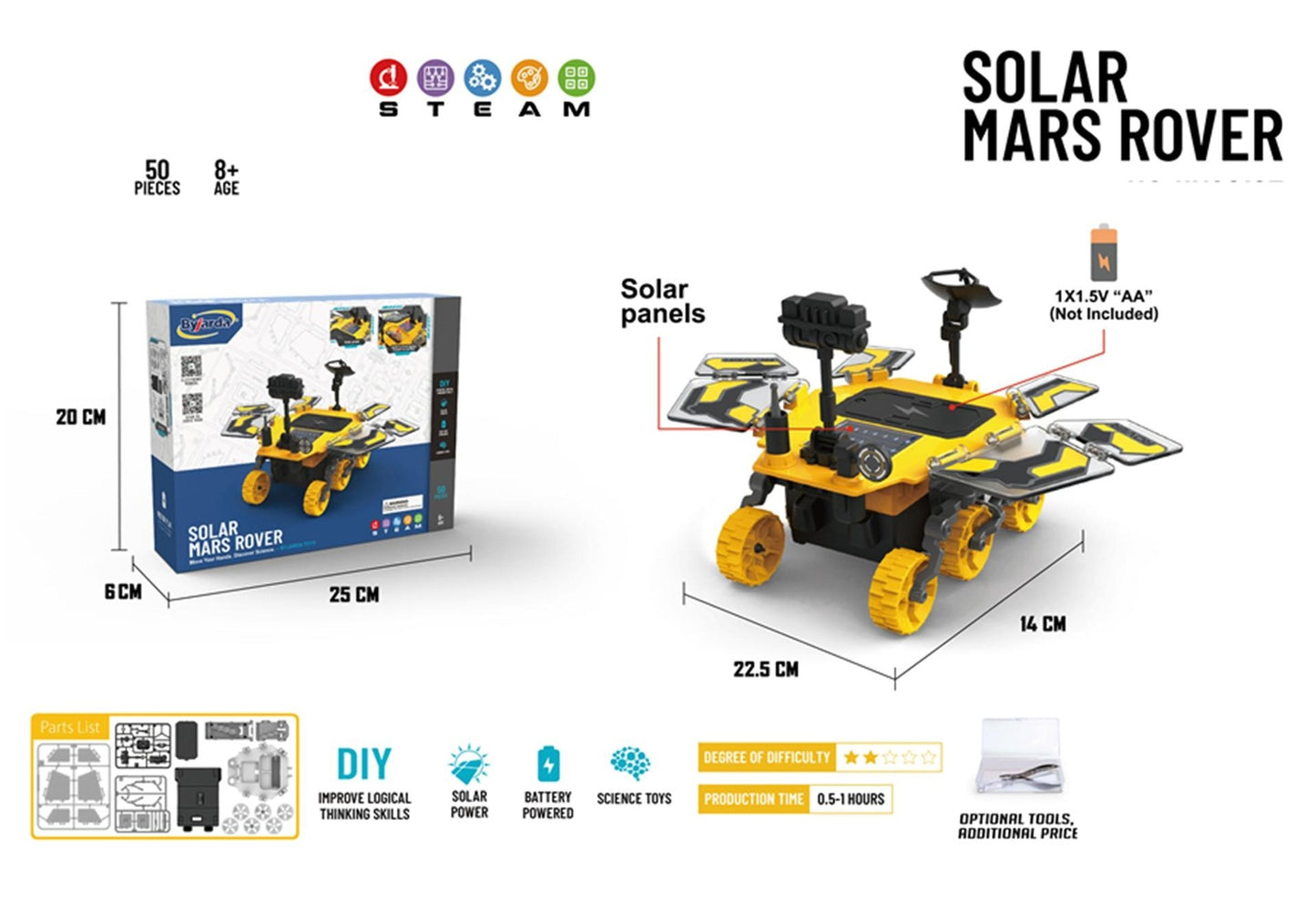 Solar Mars Rover